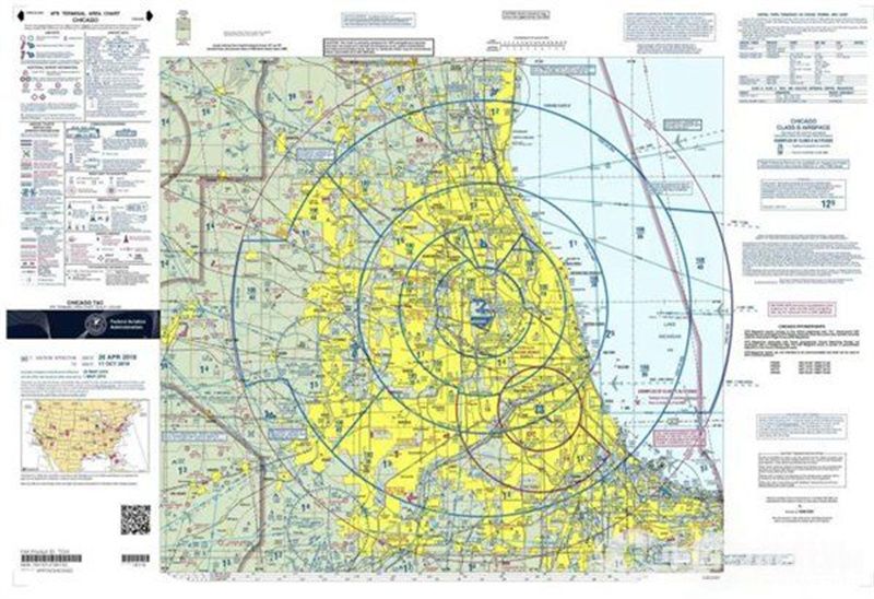 4-3芝加哥地区空域目视飞行航图及规则.jpg